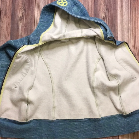 Lululemon Scuba Hoodie Wee Are From Space Printed Polar Cream Clarity Yellow - Picture 6 of 8